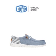 HEYDUDE รองเท้าลำลองผู้ชาย WALLY FUNK NU PREP รุ่น 43126-4XA - FADED DENIM/NAVY BLAZER