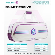 2025 FELET SMART PRO V2 BEG KEJOHANAN BADMINTON Beg Badminton Besar Raket Beg Simpanan Kalis Air Beg