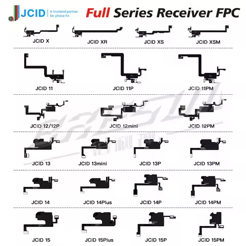 JC JCID V1SE Receiver FPC detecting adaptor for repair iPhone Face ID original color Ear Earpiece Fl