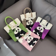 Chengdu Big Panda Base Souvenir Bag New Style Cute Souvenir Casual All-Match Panda Grandpa Tote Bag