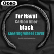 Car Suede Steering Wheel Cover  Sweat-absorbin For Haval H6 Jolion Dargo Chulian M6 H9 H4 H2 H3 H7 H