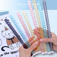 [BUY 5 PRODUCTS AND GET A FREE B5 COLOR PAPER] HARD PLASTIC REMOVABLE LINE IN JELLY COLOR WITH MANY 