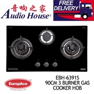 EUROPACE EBH-6391S 90CM 3 BURNER GAS COOKER HOB