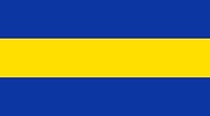 magFlags Large Flag In blue and gold | landscape flag | 1.35m² | 14.5sqft | 85x160cm | 35x60inch - 1