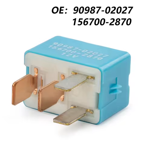 2PCS Original For Toyota relay 90987-02027 156700-2870 28300-21020 156700-4190 4-pin 12V