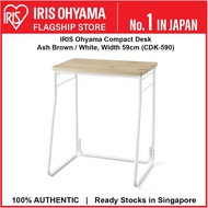 IRIS Ohyama | Compact Desk, Ash Brown/White | CDK-590