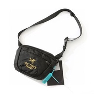ARC'TERYX x BEAMS 始祖鳥 運動休閑刺繡Logo 腰包/斜挎/單肩包