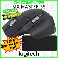 Logitech MX Master 3S - Wireless Performance Mouse with Ultra-fast Scrolling, Ergo, 8K DPI, Track on Glass, Quiet Clicks