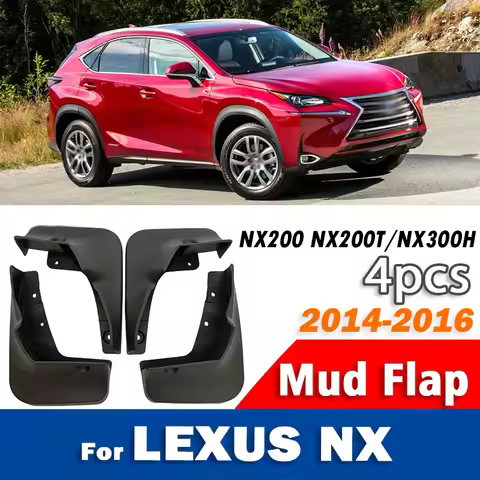 2014 2015 2016 FOR LEXUS NX NX200T NX200 NX300H Mudguard Mudflaps Fender Mud Flap Guards Splash Mudg