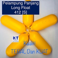 Pelampung Panjang 412 [S] Warna Kuning/Putih Tebal Lebih Kuat Lampung Jaring Lampung Bubu 小网浮 412