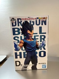 龍珠 超 -SUPER HERO 超級英雄 一番賞 D賞 DRAGONBALL SUPER D賞 比達 Dragon Ball Super Super Hero Vegeta Figure