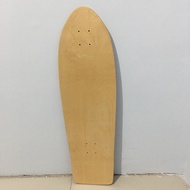 34 * 10inch surf skate deck free griptape Maple land surfboard skateboard long board big fish board