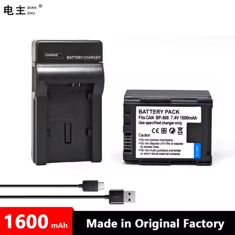 BP-808 BP808 Battery Charger For Canon FS300 FS100 XA10 FS11 FS10 FS21 FS22 FS31 HG30 HG21 HG20 HF21