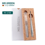 Mr.green จากเยอรมันส้อมหนังที่ตายแล้วเครื่องมือทำเล็บแบบ V สำหรับทำเล็บแบบมืออาชีพที่ขัดเล็บแบบเหล็ก