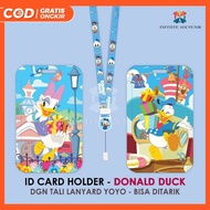 (N017) ID Card Holder Donald Duck YoyoTALI Donald Yoyo Nametag/ Daisy/ Yoyo Card Holder/ Disney/ Car