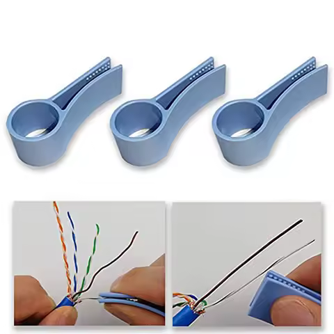 Network Cable Untwist Tool for CAT5 CAT5e CAT6 Wires Pair Separator Engineer Wire Straightener