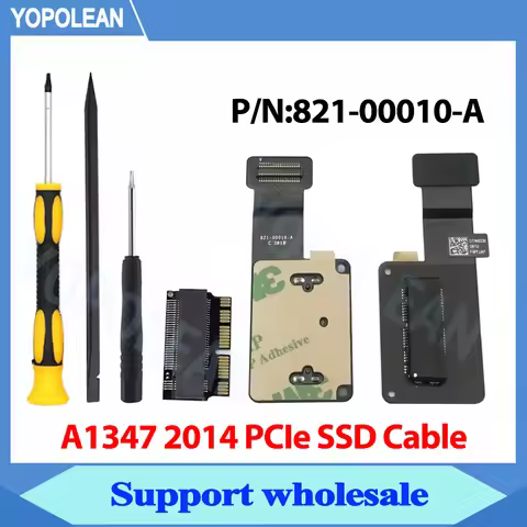 New PCIe SSD Cable M.2 NVMe PCIe M2 NGFF Adapter For Apple Mac Mini A1347 Late 2014 821-00010-A ssd 