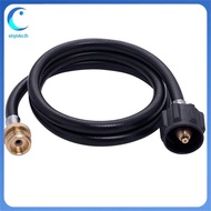 [xinyivko.th] 4ft Propane Hose Adapter 1lb to 20lb, Convert Propane Tank for Buddy Heater/ Q Grill/ 