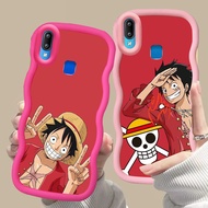 MERAH D-26 One Piece Pink red Casing for VIVO Y95 Y91C Y91i Y91 Y93 black