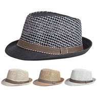 Straw Hats Fedora Hat Adults Groomsmen Bruno Mars Wedding Fedora Hat for Men Women Fedora Hat
