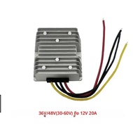 DC DC Converter ขั้นตอนลงแรงดันไฟฟ้า 24V 36V 48V 60V 72V 18-90V ถึง 12V 10A 20A 30A 40A รถหม้อแปลงไฟ