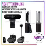 LOGITECH C1000E BRIO 4K ULTRA HD WEBCAM/Logitech BCC950|CC2000E CONNECT ConferenceCam Connect FHD 10