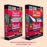 Books - young scientist magazine Combo of 20 books level 1, 3 (From volumes 1 to 10) - The young sci