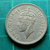 Cracked Error Coin. 
Malaya British Commissioners Of Currency Malaya 1948.
King George VI The Sixth 