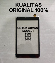 Touchscreen toskrin advan 8001 / 8002 / 8003 / advan gtab galilea 8 inchi