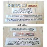 Hino 300 dutro 110 sd Sticker/dutro 110sd Sticker/hino dutro Sticker
