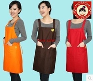 Pure Cotton Apron Korean Japan Lovely Work Clothes Fashion Coffee Milk Tea Salon Apron Household Kit