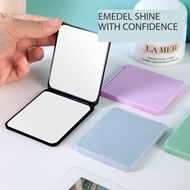 Mini Square Makeup Mirror Portable Double-sided Vanity Mirror Cosmetic Vanity Foldable Pocket Mirror