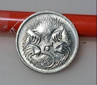 絕版硬幣--澳大利亞1967年5分-伊莉莎白二世第二時期 (Australia 1967 5 Cents - Elizabeth II)