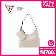 GUESS กระเป๋า รุ่น PA258609 WELLS SHOULDER SATCHEL สีขาว