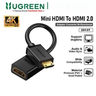UGREEN 20137 CONVERTER MINI HDMI TO HDMI ADAPTER SUPPORT HD 4K 60HZ