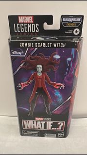 Hasbro Marvel Legends Series MCU Disney Plus Zombie Scarlet Witch Marvel Action Figure  假如...？系列 喪屍 