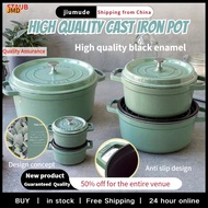 Free Shipping/Pot/Cast Iron Pan/ Ceramic Enamel Pot/ Household Stew Pot