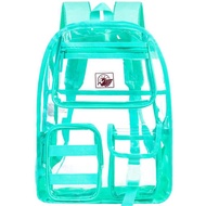 Clear Backpack Heavy Duty, See Through School Bag Girls, Sequins Transparent Bookbag for Women