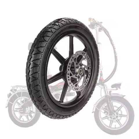 Motorcycle 14 inch Front Wheel 14x2.125 Tyre With 140MM Brake Disc For Electric Scooter E-bike Foldi