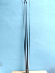 Ujung Joran Pancing / Ujung Tegek / Cardet Bahan Carbon Solid Panjang 60cm dan 80cm Spec Kaku