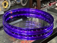 วงล้อAKRONTขอบจิก ยกขอบ งานเลเซอร์ 17/17 1.4 1คู่