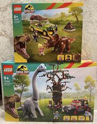 無人偶＆龍 樂高 LEGO 76959 76960 侏羅記公園 侏羅紀世界 侏儸紀 腕龍登場 三角龍研究