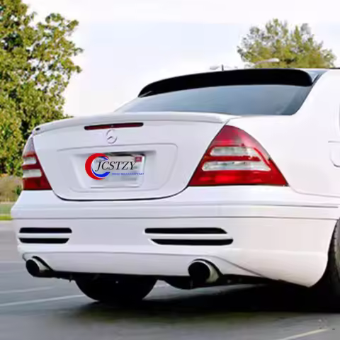 W203 ABS Rear Wing Lip Spoiler for Mercedes-Benz C-class W203 C180 C200 C260 C320 2001 2002 2003 200