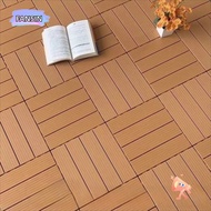FANSIN1 Garden Flooring Sheets, Waterproof Artificial Flooring Tiles, Outdoor PVC 30x30cm Corrosion 