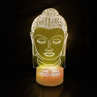 Usb Buddha Wish Night Light Shurangama Mantra Buddha Top God Mantra Nanwu Amitabha Buddha Front Lamp