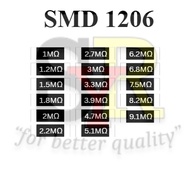 Resistor SMD 1206 1M~9.1M (30PCS)