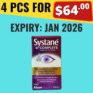 Alcon Systane Complete Lubricant Eye Drops 10ml Irritated Eyes Dry Eyes