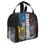 Transformers Lunch Bag Lunch Box Bag Insulated Fashion Tote Bag Lunch Bag for Kids and Adults