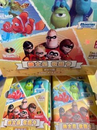 Disney Pixar 集卡 畫卡incredibles Nemo