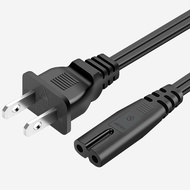 Power Cord for Samsung TV, Replacement Samsung TV 2 Prong AC Power Cord UN40 UN43 UN48 UN49 UN50 UN5